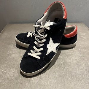 Golden Goose superstar- Sneakers, Navy, 43/10